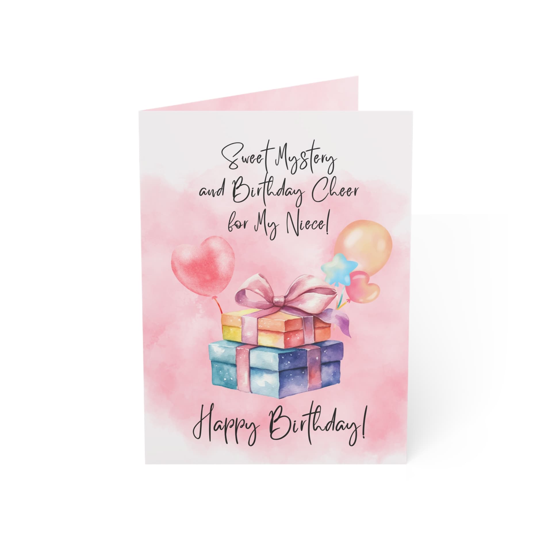 Sweet Mystery and Birthday Cheer for My Niece! - Birthday Card