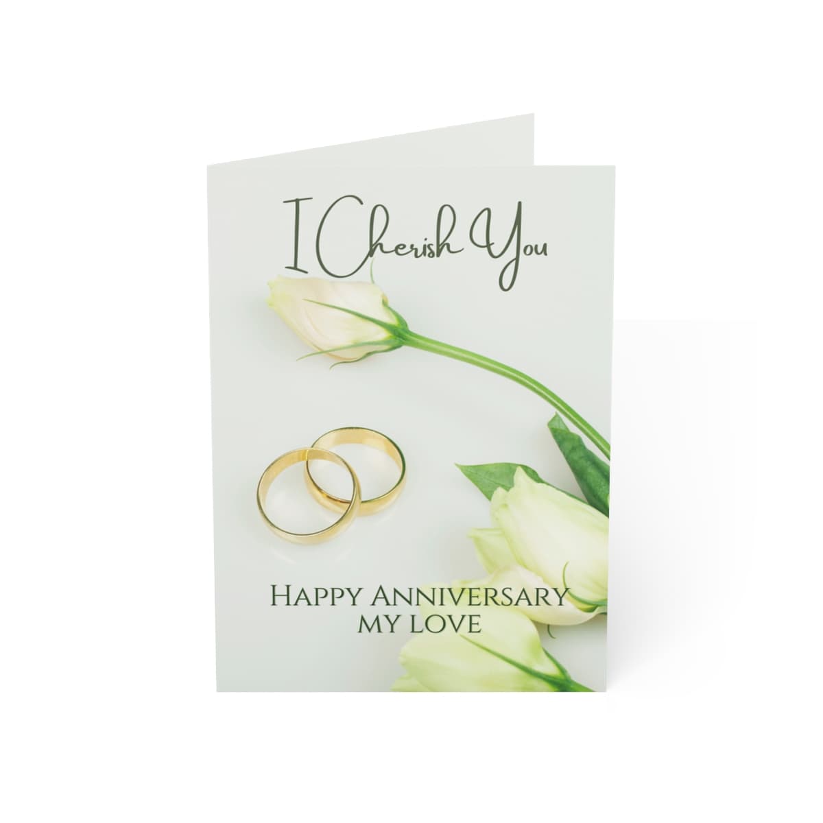 I Cherish You - Anniversary Card